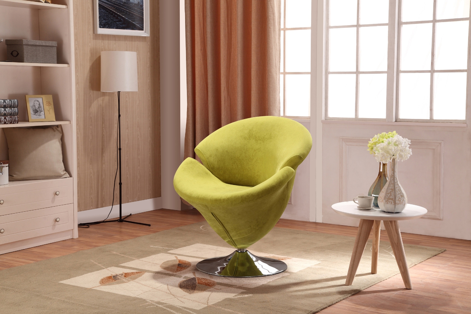 Rienders Green Accent Chair - Thumbnail - Image 2