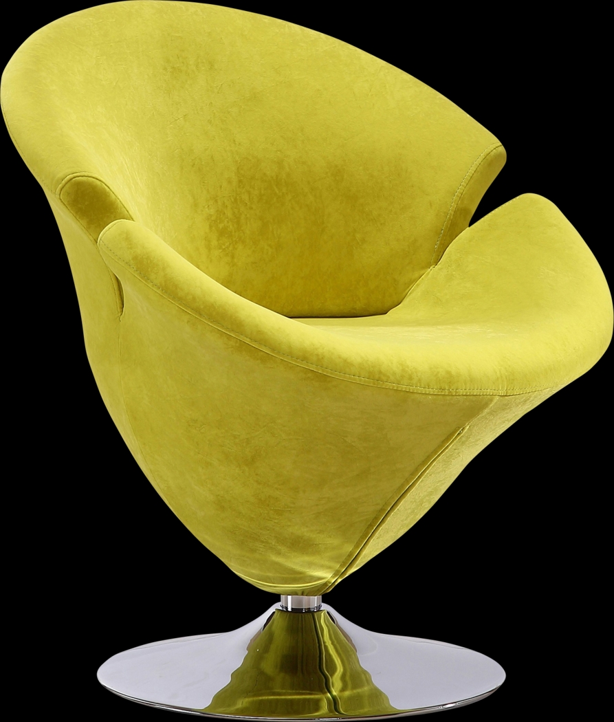 Rienders Green Accent Chair - Thumbnail - Image 1