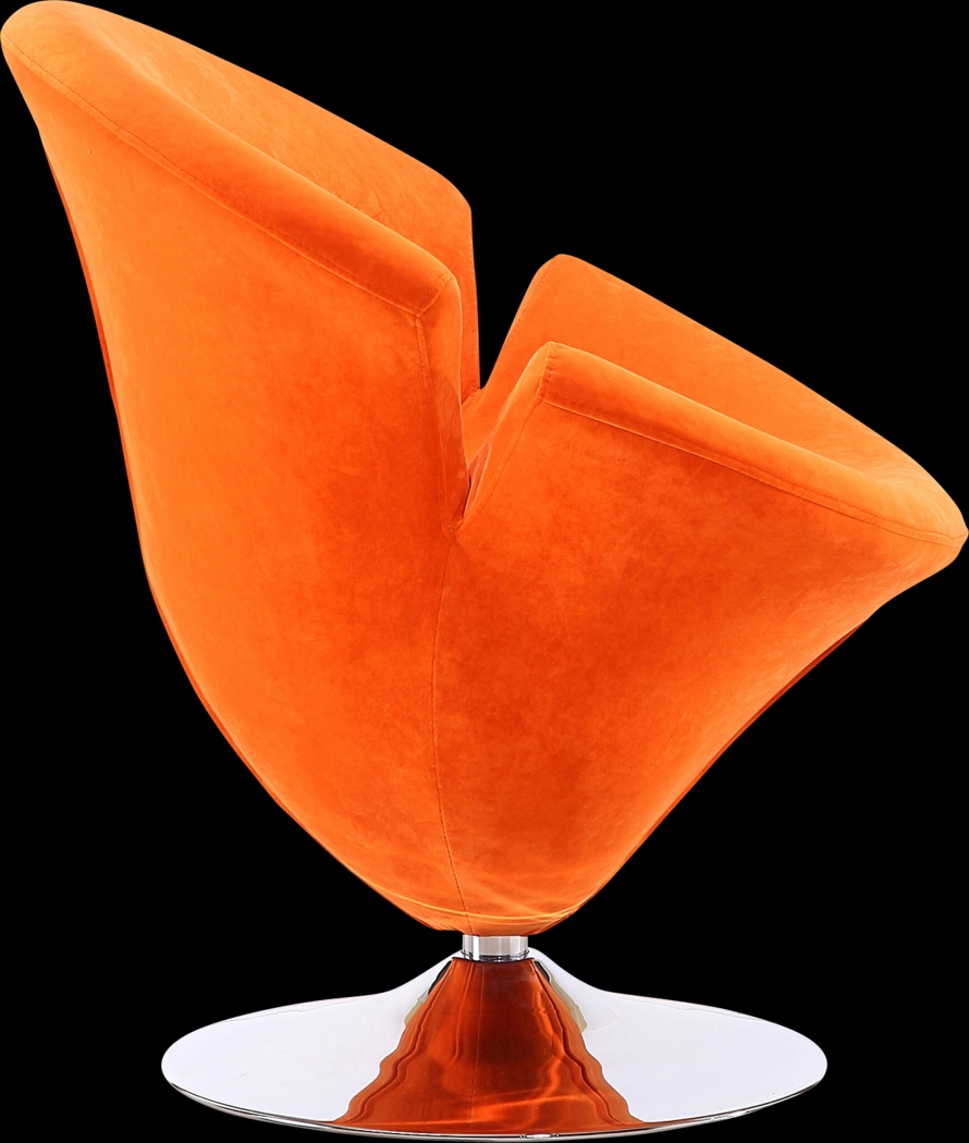 Rienders Orange Accent Chair - Thumbnail - Image 4