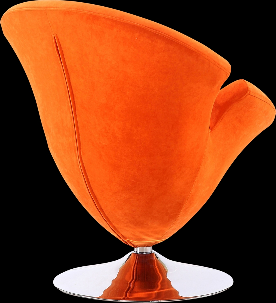 Rienders Orange Accent Chair - Thumbnail - Image 5