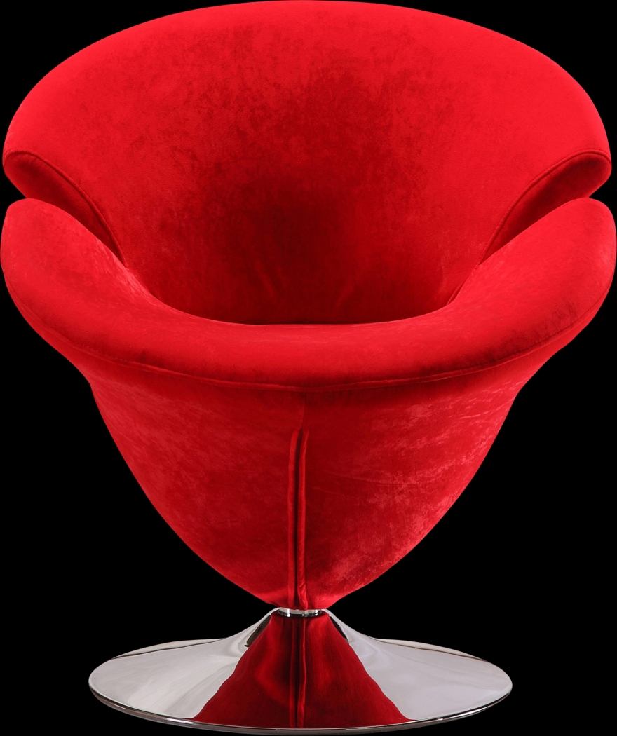 Rienders Red Accent Chair - Thumbnail - Image 3
