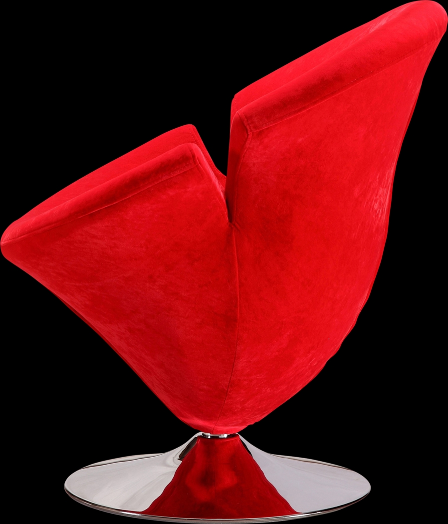 Rienders Red Accent Chair - Thumbnail - Image 4