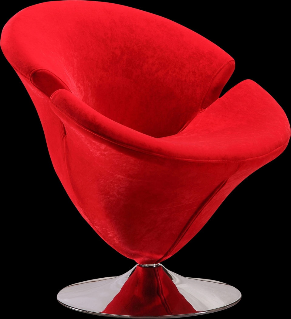 Rienders Red Accent Chair - Thumbnail - Image 1