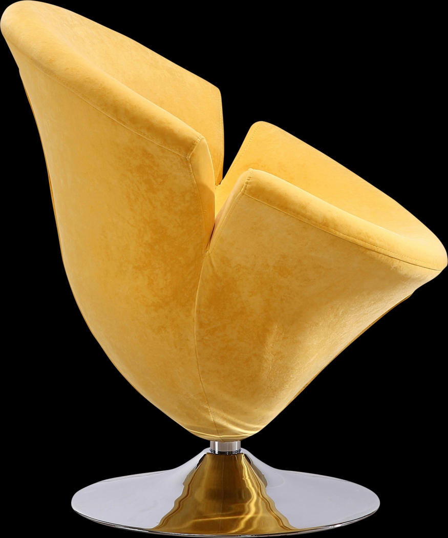 Rienders Yellow Accent Chair - Thumbnail - Image 3