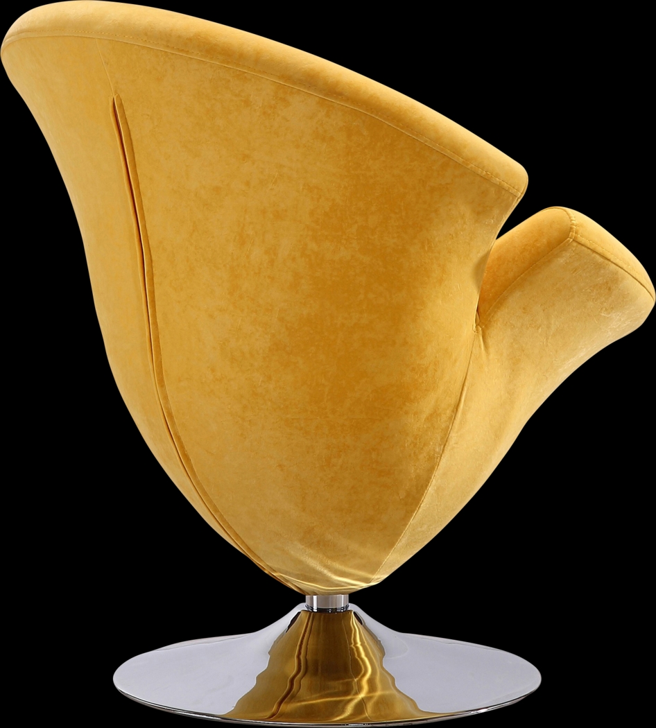 Rienders Yellow Accent Chair - Thumbnail - Image 4