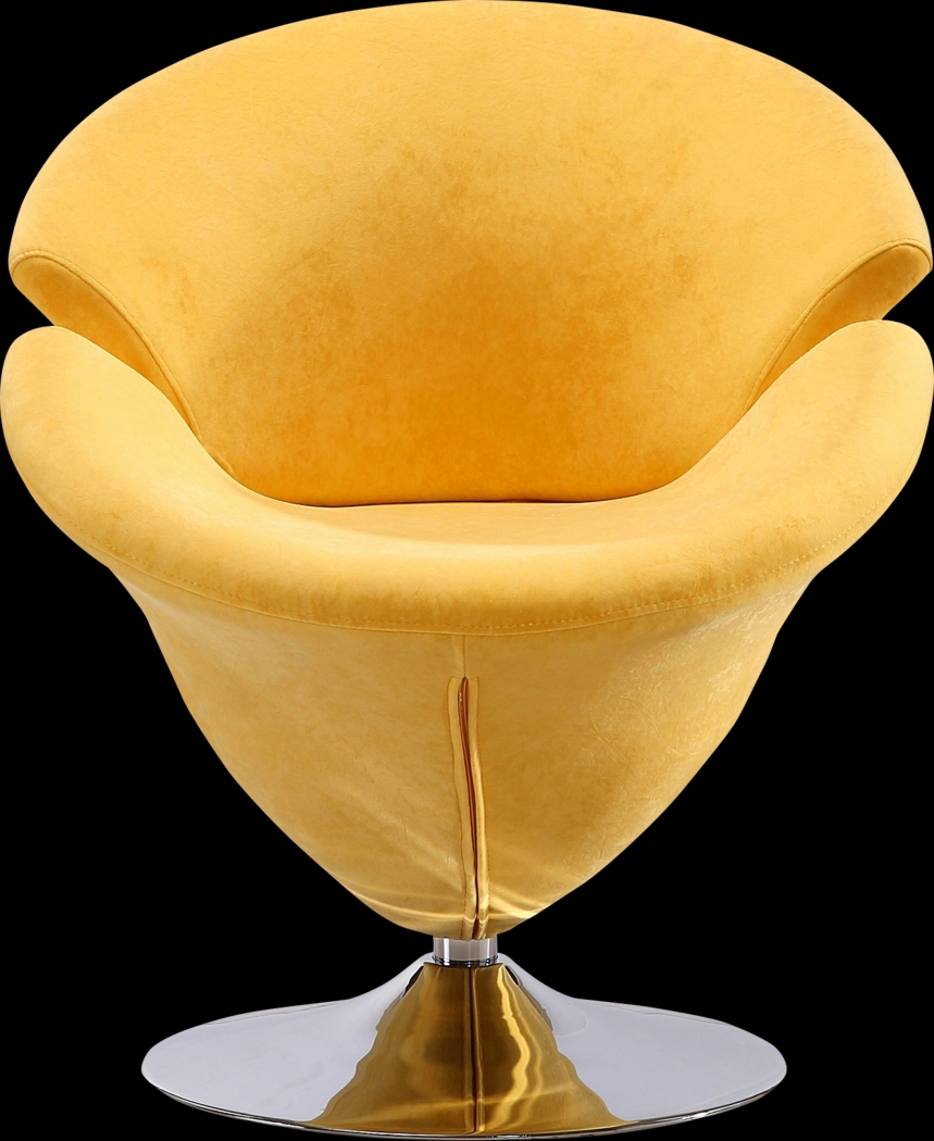 Rienders Yellow Accent Chair - Thumbnail - Image 1