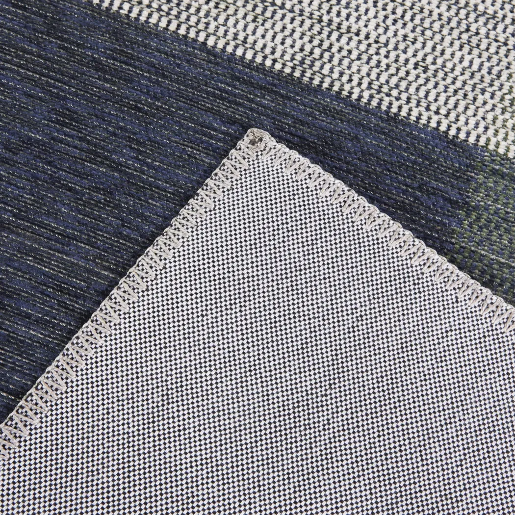 Rienli Blue 5'3 x 7' Rug - Thumbnail - Image 3