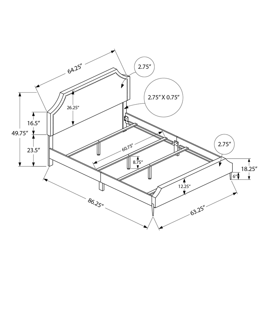Rierdon Beige Queen Bed - Thumbnail - Image 5