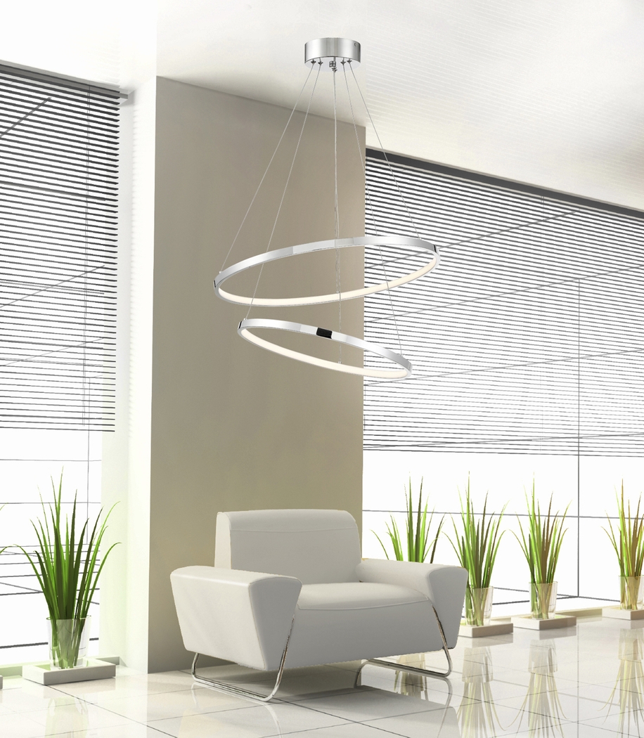 Riga Peak Silver Chandelier - Thumbnail - Image 2