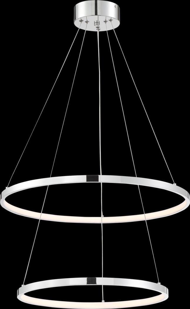 Riga Peak Silver Chandelier - Thumbnail - Image 1