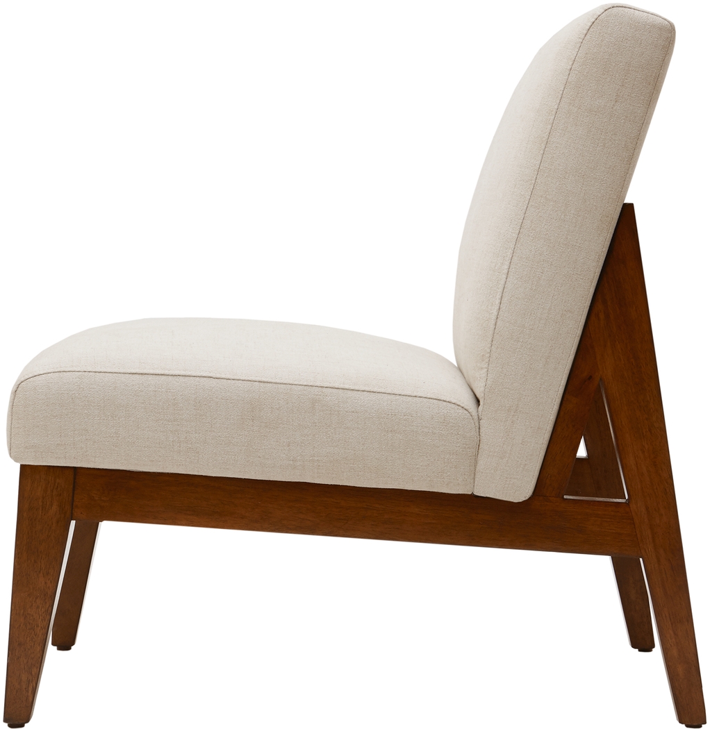 Rileybrook Cream Accent Chair - Thumbnail - Image 4