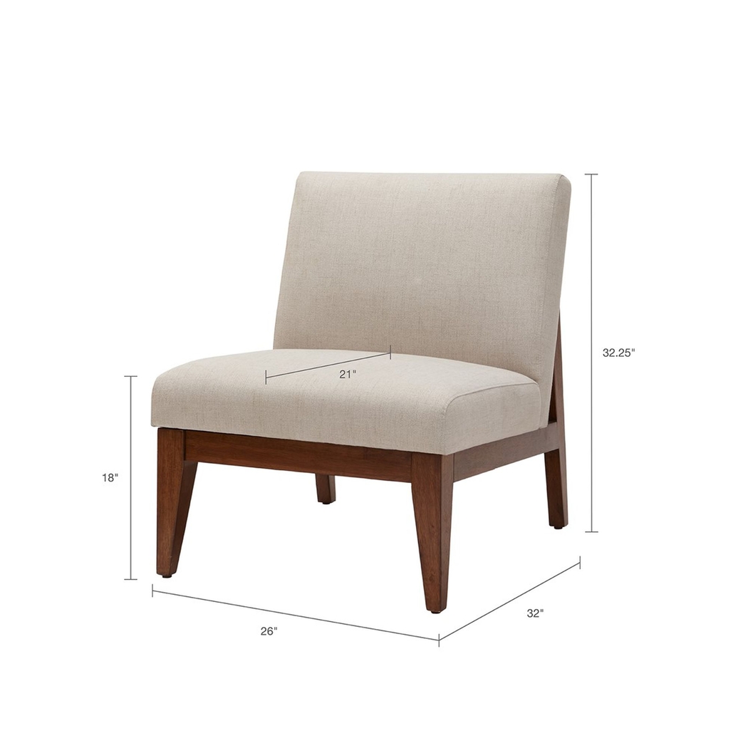 Rileybrook Cream Accent Chair - Thumbnail - Image 6