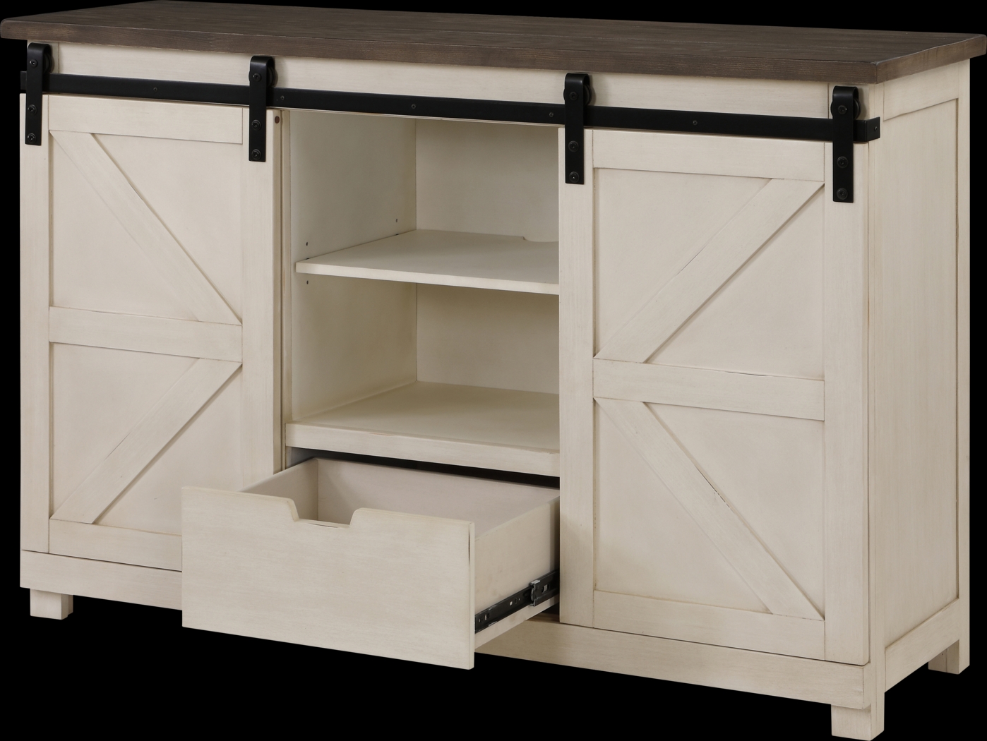 Rilman Cream Credenza - Thumbnail - Image 3