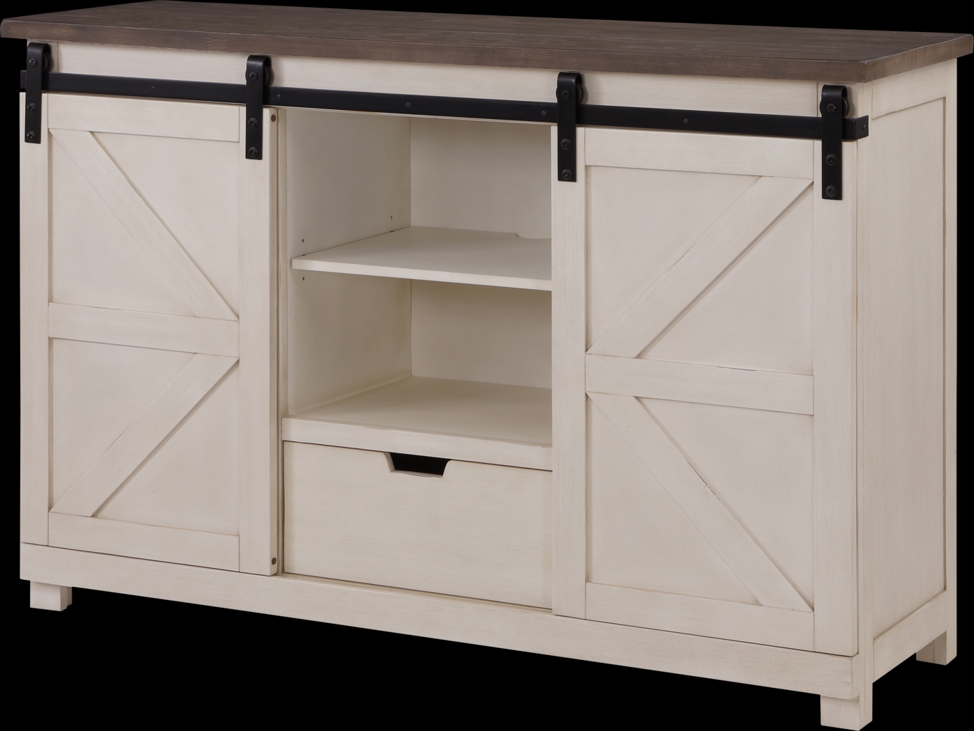 Rilman Cream Credenza - Thumbnail - Image 1