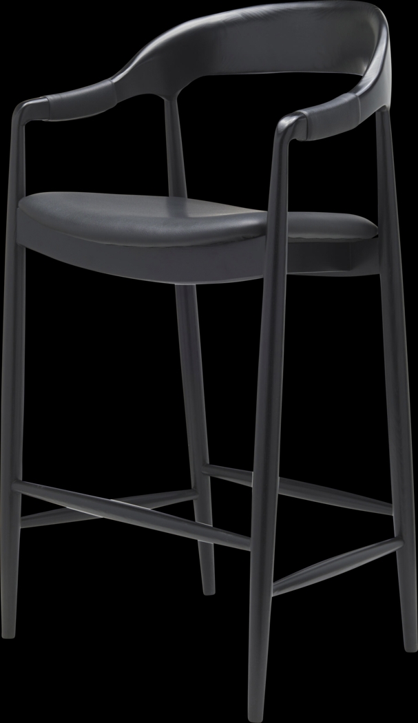 Rima Black Barstool - Thumbnail - Image 1