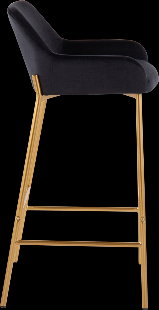 Rimcrest I Black Barstool Set of 2 - Thumbnail - Image 3