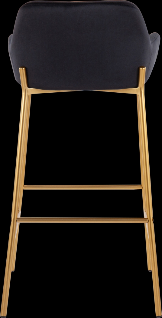 Rimcrest I Black Barstool Set of 2 - Thumbnail - Image 5