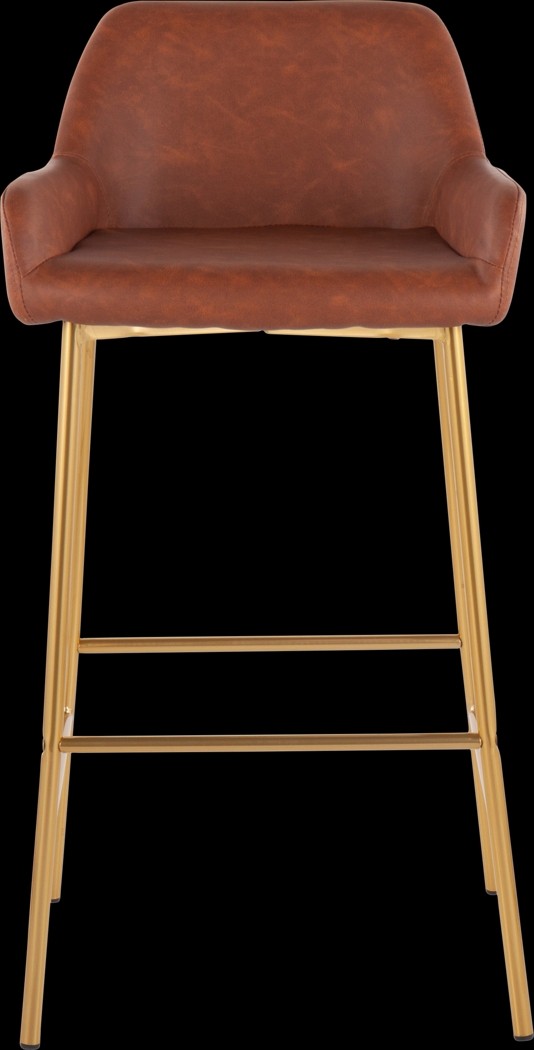 Rimcrest I Camel Barstool Set of 2 - Thumbnail - Image 6