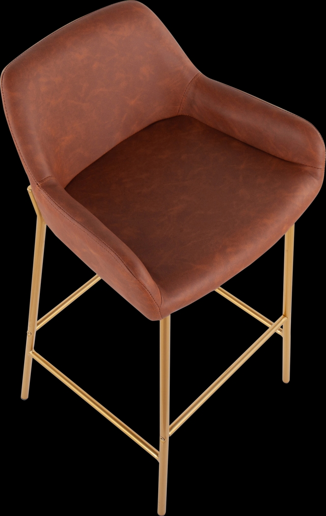 Rimcrest I Camel Barstool Set of 2 - Thumbnail - Image 7