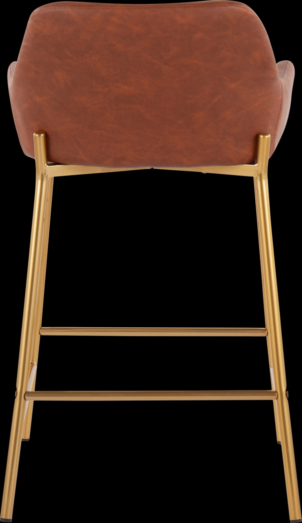 Rimcrest I Camel Counter Height Stool Set of 2 - Thumbnail - Image 5