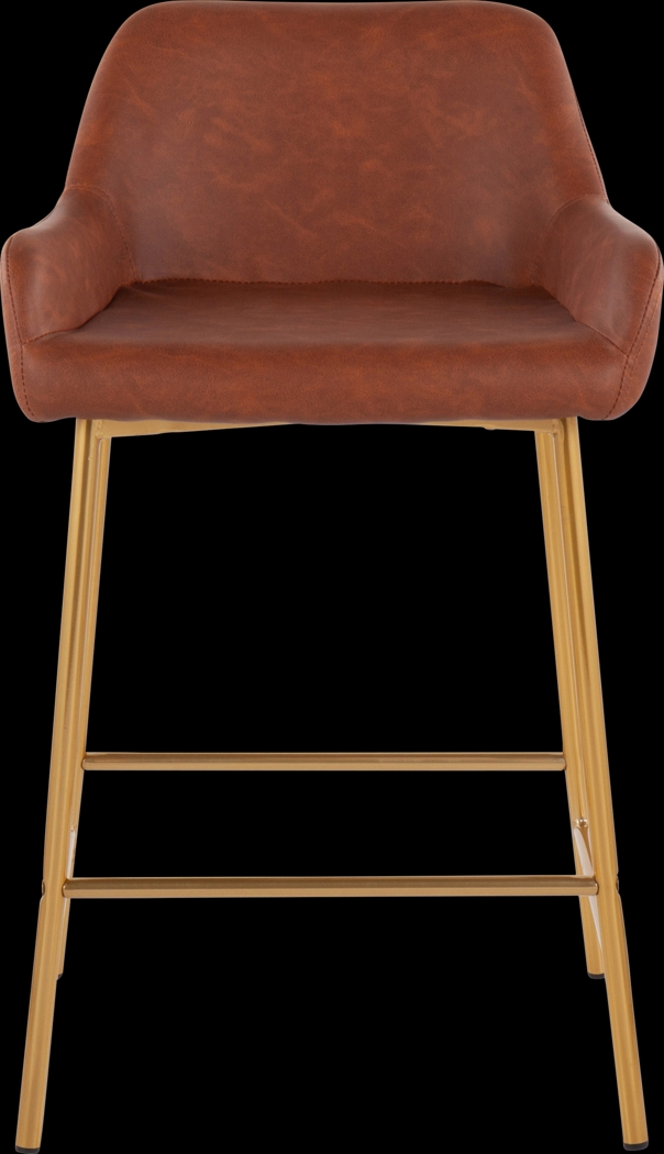 Rimcrest I Camel Counter Height Stool Set of 2 - Thumbnail - Image 6