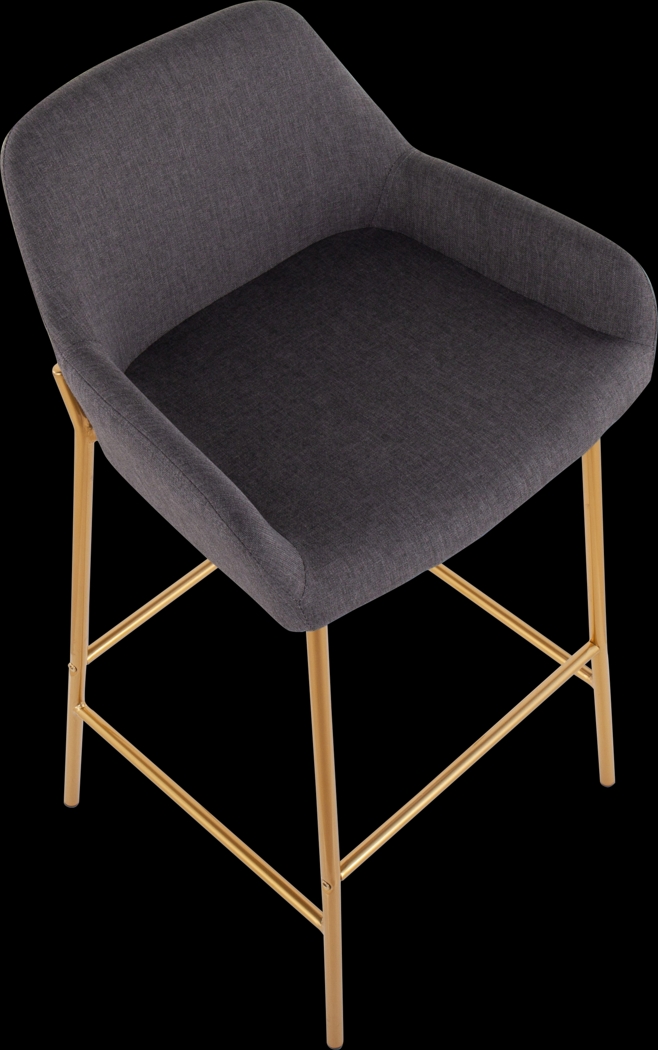 Rimcrest I Charcoal Barstool Set of 2 - Thumbnail - Image 7