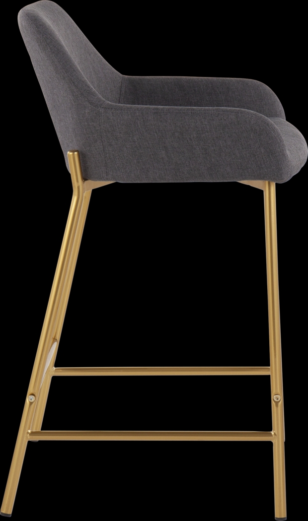 Rimcrest I Charcoal Counter Height Stool Set of 2 - Thumbnail - Image 3