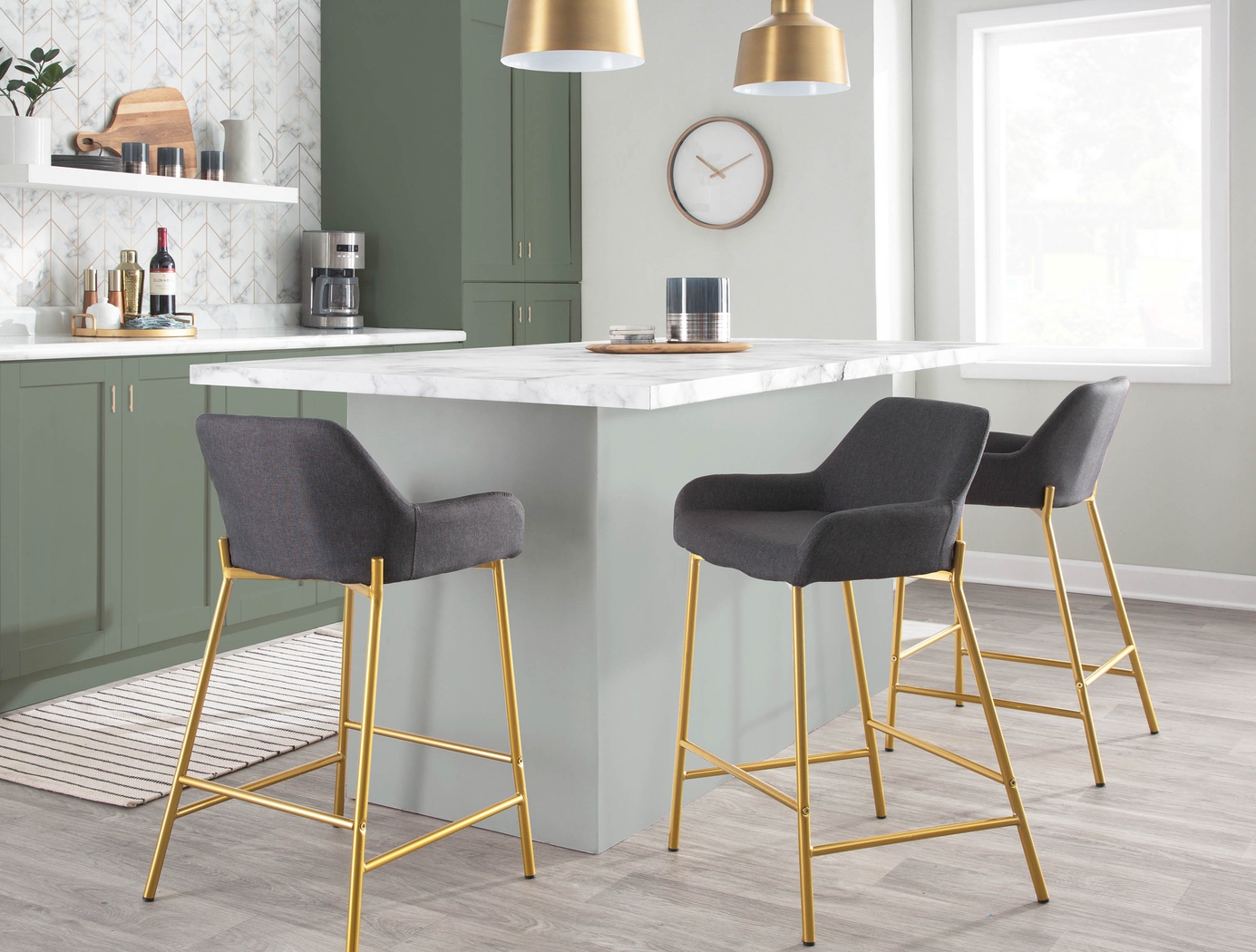 Rimcrest I Charcoal Counter Height Stool Set of 2 - Thumbnail - Image 9