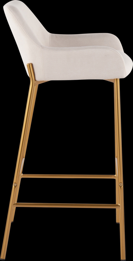 Rimcrest I Cream Barstool Set of 2 - Thumbnail - Image 3