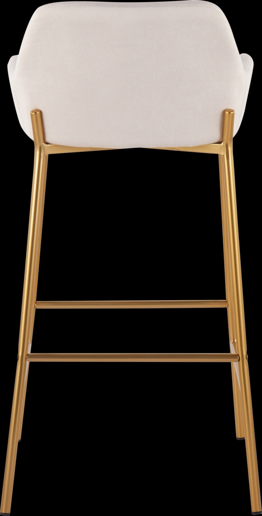 Rimcrest I Cream Barstool Set of 2 - Thumbnail - Image 5