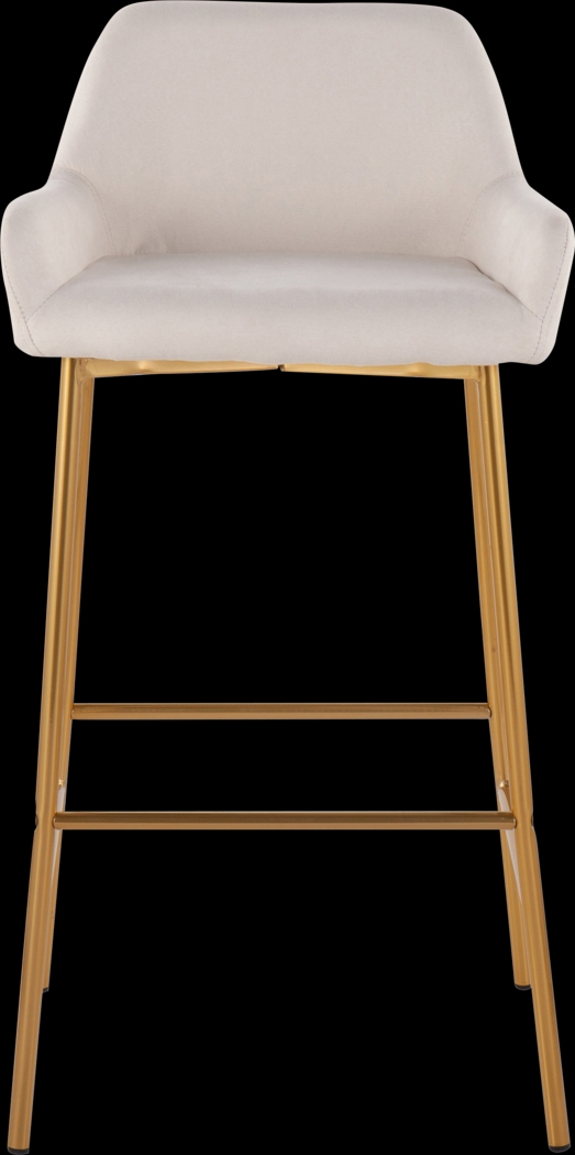 Rimcrest I Cream Barstool Set of 2 - Thumbnail - Image 6