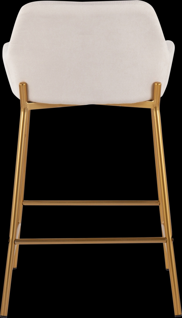 Rimcrest I Cream Counter Height Stool Set of 2 - Thumbnail - Image 5