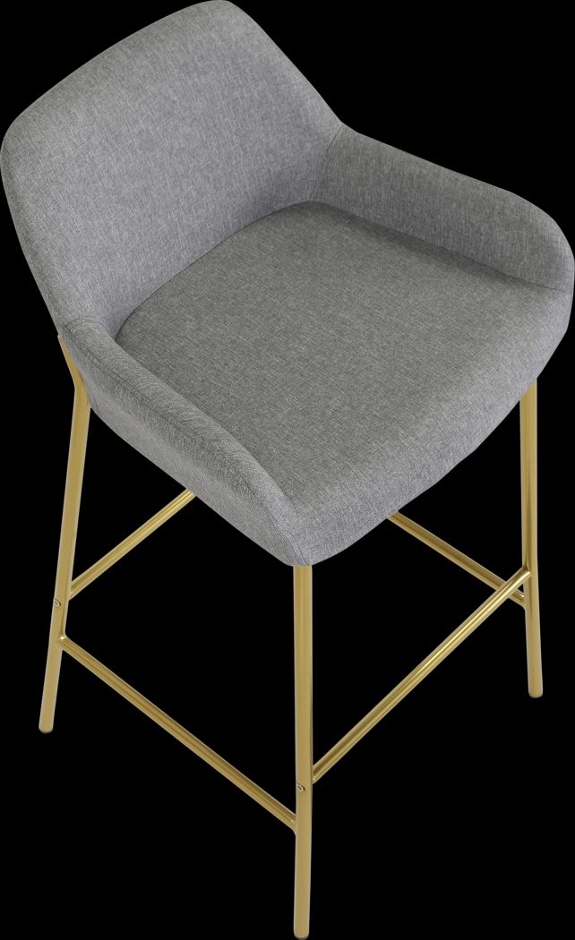 Rimcrest I Gray Barstool Set of 2 - Thumbnail - Image 7