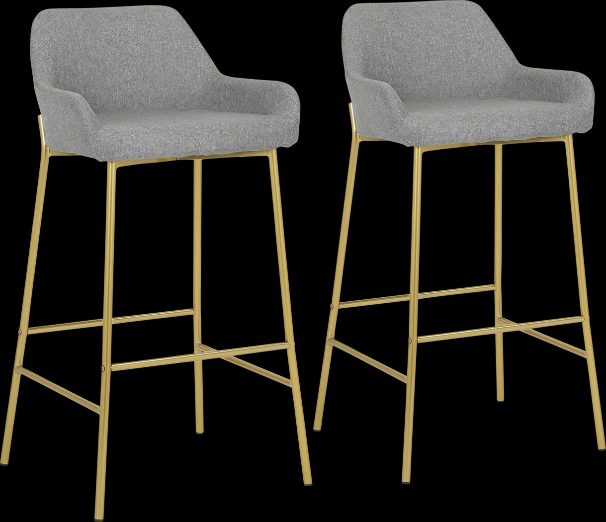 Rimcrest I Gray Barstool Set of 2 - Thumbnail - Image 1