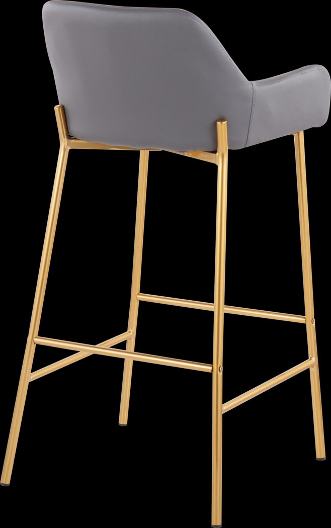 Rimcrest I Gray Barstool Set of 2 - Thumbnail - Image 4