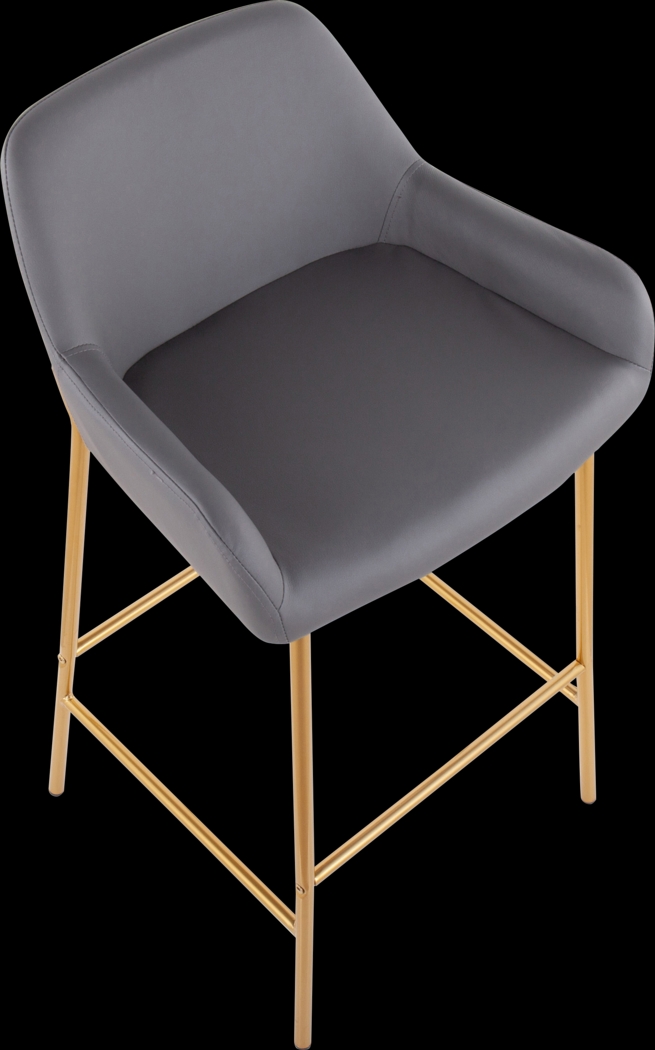 Rimcrest I Gray Barstool Set of 2 - Thumbnail - Image 7