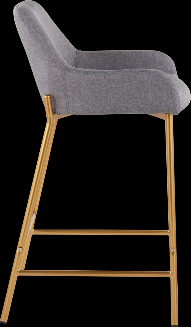 Rimcrest I Gray Counter Height Stool Set of 2 - Thumbnail - Image 3