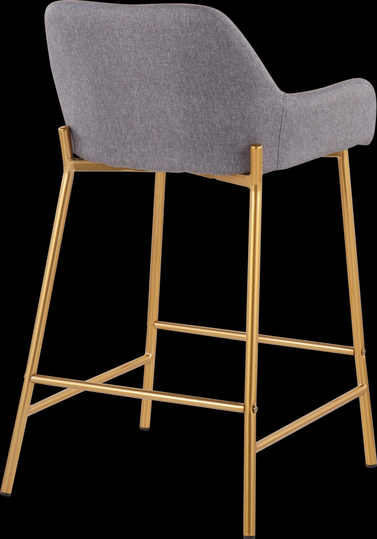 Rimcrest I Gray Counter Height Stool Set of 2 - Thumbnail - Image 4