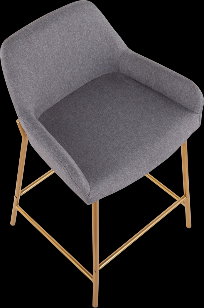 Rimcrest I Gray Counter Height Stool Set of 2 - Thumbnail - Image 7