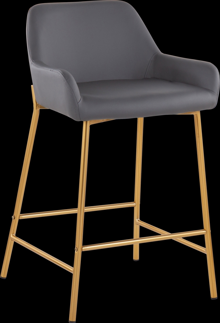 Rimcrest I Gray Counter Height Stool Set of 2 - Thumbnail - Image 2