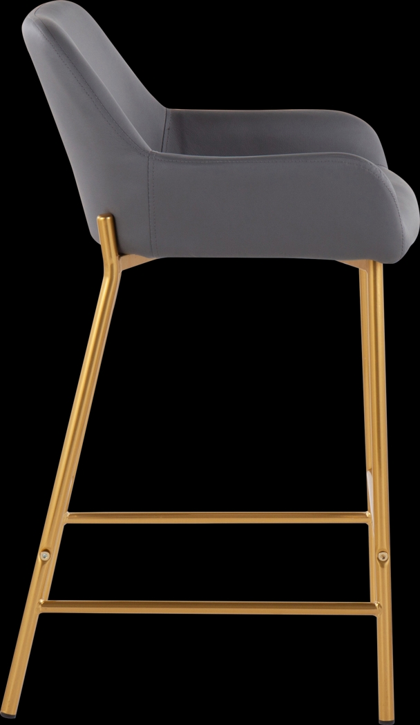 Rimcrest I Gray Counter Height Stool Set of 2 - Thumbnail - Image 3