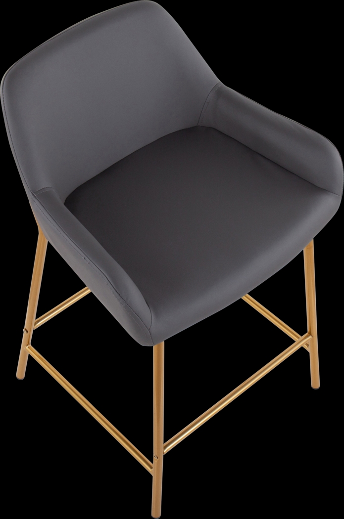 Rimcrest I Gray Counter Height Stool Set of 2 - Thumbnail - Image 7