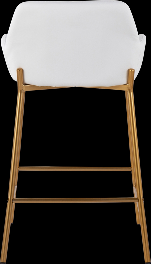 Rimcrest I White Counter Height Stool Set of 2 - Thumbnail - Image 5