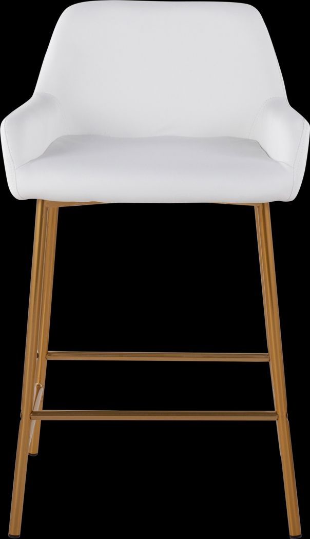 Rimcrest I White Counter Height Stool Set of 2 - Thumbnail - Image 6
