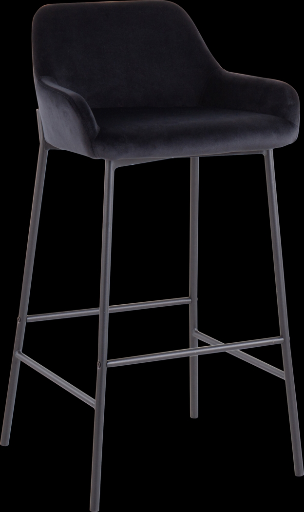 Rimcrest II Black Barstool Set of 2 - Thumbnail - Image 2