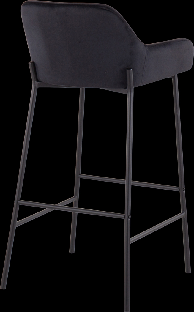 Rimcrest II Black Barstool Set of 2 - Thumbnail - Image 4