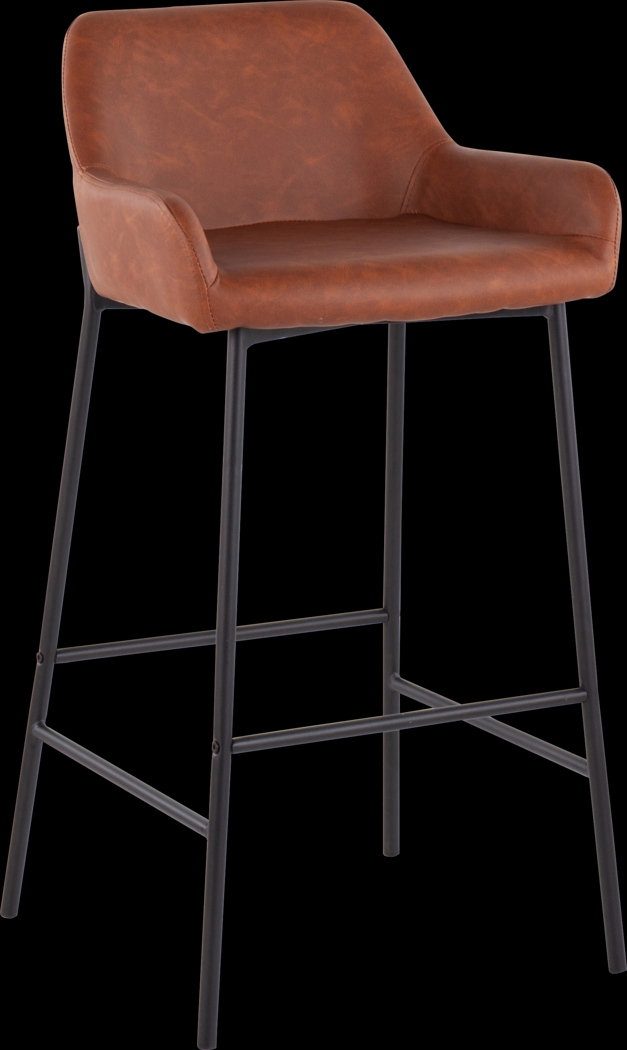 Rimcrest II Camel Barstool Set of 2 - Thumbnail - Image 2