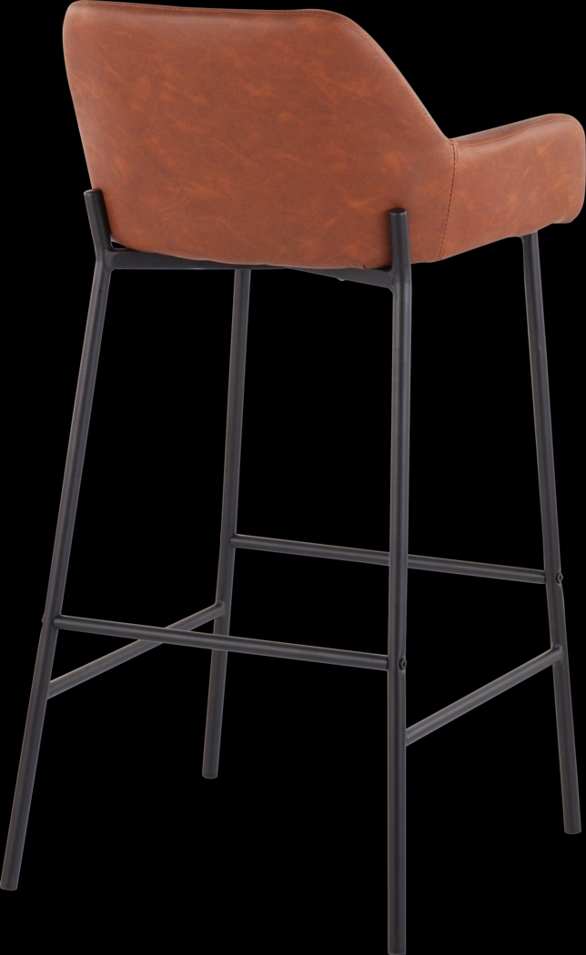 Rimcrest II Camel Barstool Set of 2 - Thumbnail - Image 4