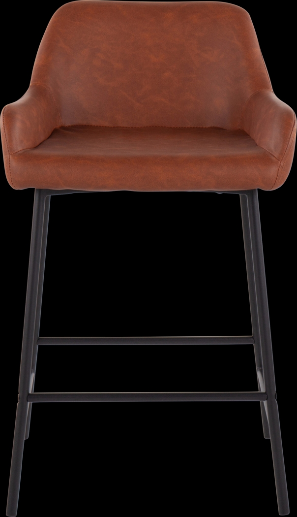 Rimcrest II Camel Counter Height Stool Set of 2 - Thumbnail - Image 6