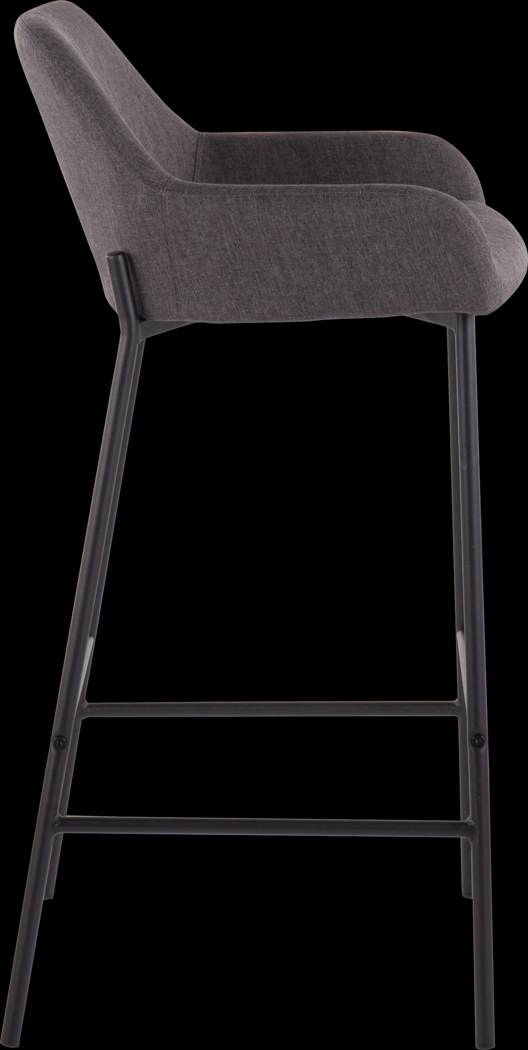 Rimcrest II Charcoal Barstool Set of 2 - Thumbnail - Image 3